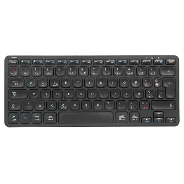 Targus AKB862FR tastatur Universel Bluetooth AZERTY Fransk Sort