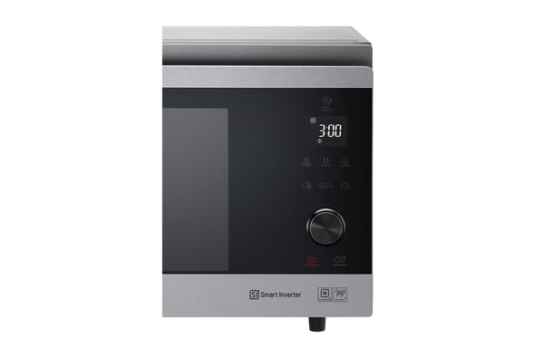 LG MJ3965ACS mikrovågsugn Rostfritt stål Kombinationsmikrovågsugn Bänkdiskmaskin 39 l 1350 W