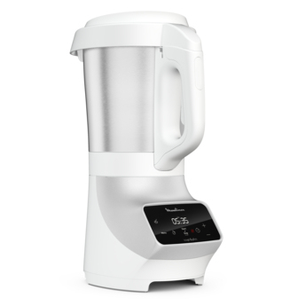 Moulinex Soup & Plus Mixer för matlagning 1100 W Metallisk, Vit
