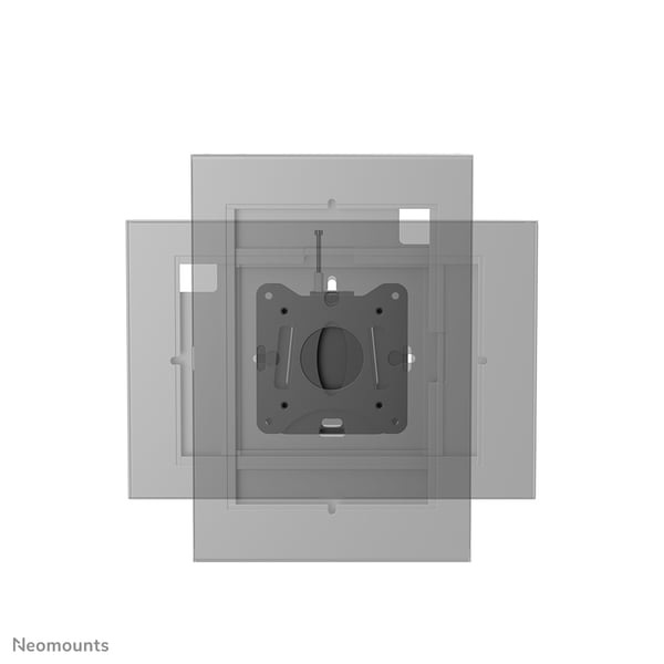 Neomounts WL15-633BL1 Tablet wall mount - Max. 3 kg | 6,6 lbs - fixed ställ och skyddsskal för surfplattor Svart 37,1 cm (14.6")