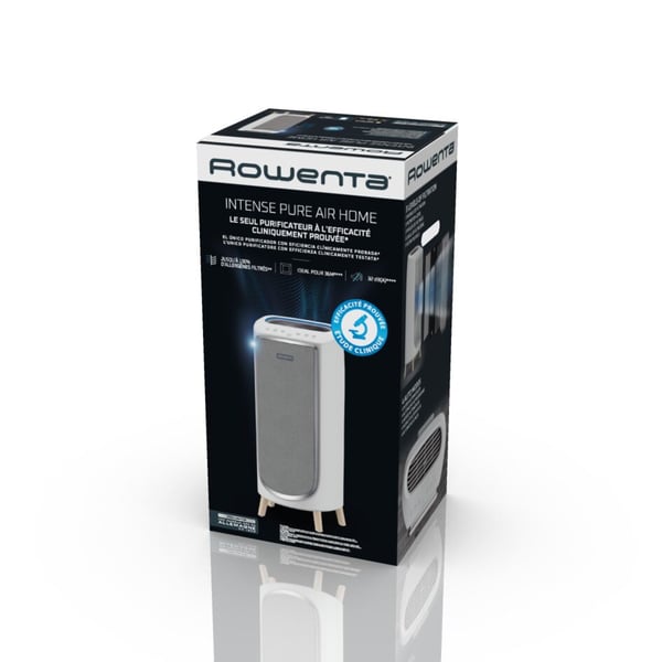 Rowenta Intense Pure Air Home PU6180 36 m² 52 dB 60 W Hvid, Grå