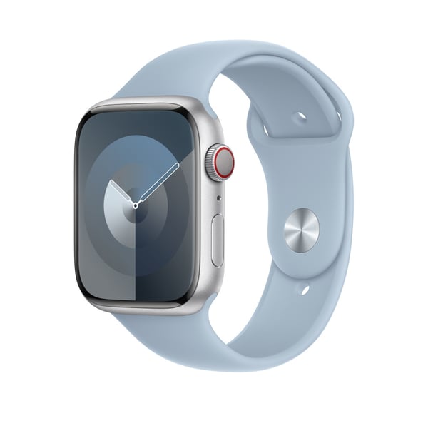 Apple MWMV3ZM/A smarta bärbart tillbehör Band Ljusblå Fluoroelastomer
