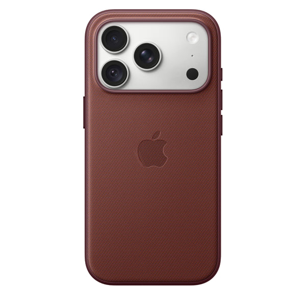 Apple TechWoven-etui med MagSafe til iPhone 18 Pro – bordeaux