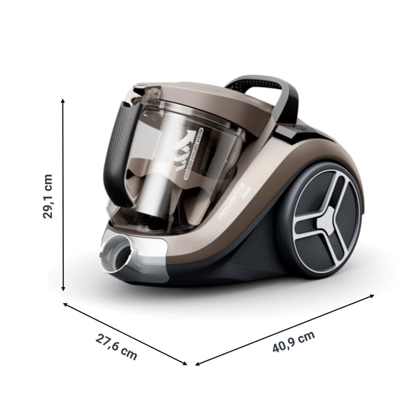 Rowenta Compact Power XXL RO4B30 2,5 L Sylinteripölynimuri Kuiva 900 W Pussiton