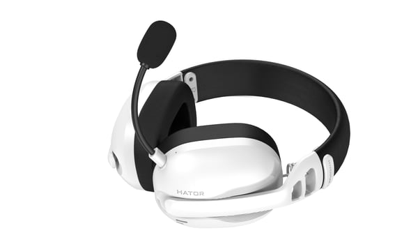 HATOR Hyperpunk 3 Wireless Kuulokkeet Langallinen & langaton Pääpanta Pelaaminen USB Type-C / USB Type-A Bluetooth Valkoinen