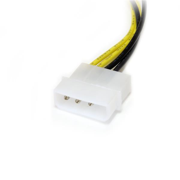 StarTech.com LP4PCIEX8ADP intern strömförsörjningskabel 0,153 m