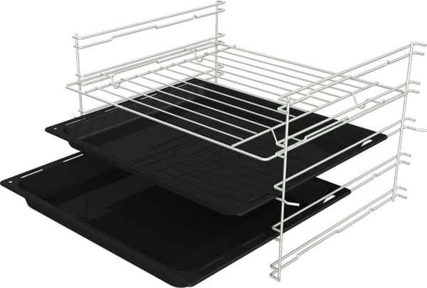 Gorenje Indbygningsovn (73 L) med op til 250 °C til bagning og sprøde ovnretter. Stor kapacitet gør det nemt at lave flere retter samtidig, mens enkel betjening og AquaClean sikrer nem brug og hurtig rengøring i hverdagen.