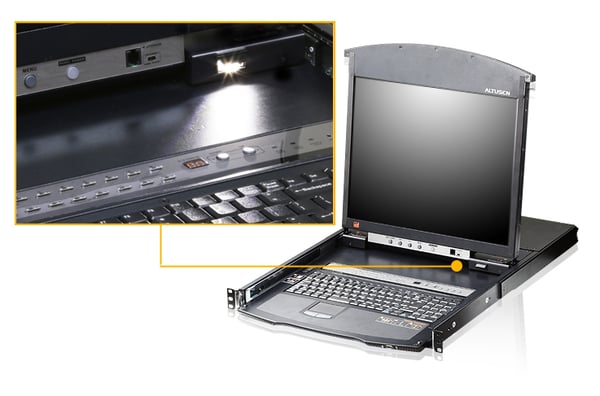ATEN KL1516AiN rack-konsol 48,3 cm (19") Sort 1U