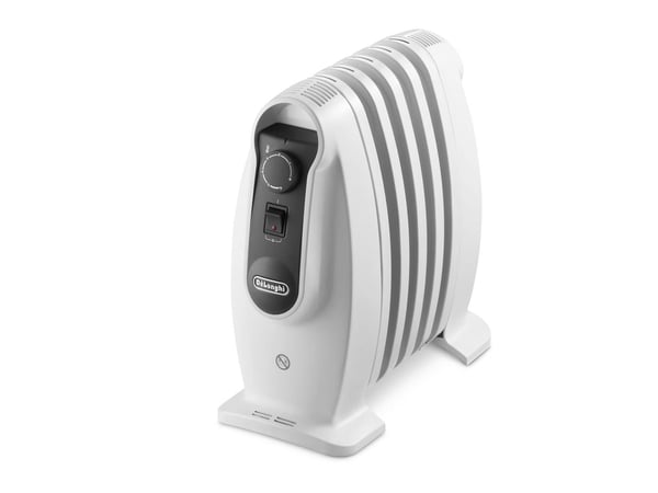 De’Longhi TRNS0505M varmeapparat Indendørs Hvid 500 W Olie elektrisk områdevarmer