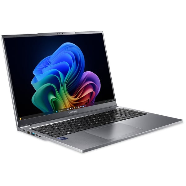TERRA Mobile 1671L Copilot+ PC Intel Core Ultra 5 228V Bärbar dator 40,6 cm (16") WQXGA 32 GB DDR5-SDRAM 1 TB SSD Wi-Fi 7 (802.11be) Windows 11 Pro tyska Grå