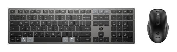 HP 720 laddningsbart trådlöst tangentbord och mus kombinerat för flera enheter