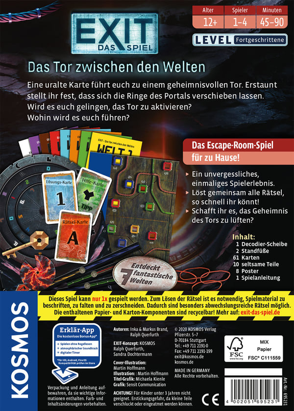 Kosmos 82.695231 Kortspel Frågespel