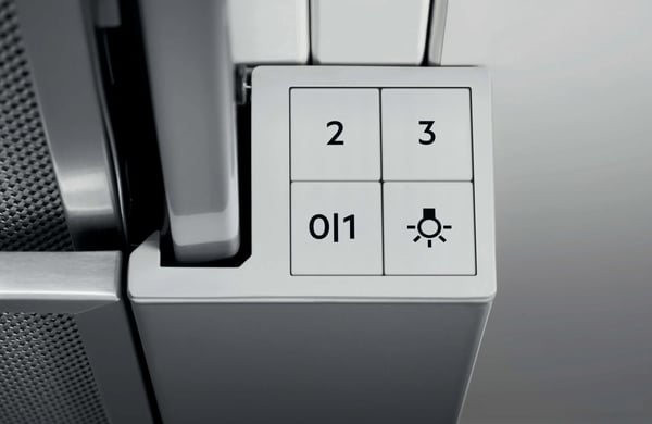 Electrolux LFP226S Semi indbygget (træk ud) Grå, Rustfrit stål 330 m³/t