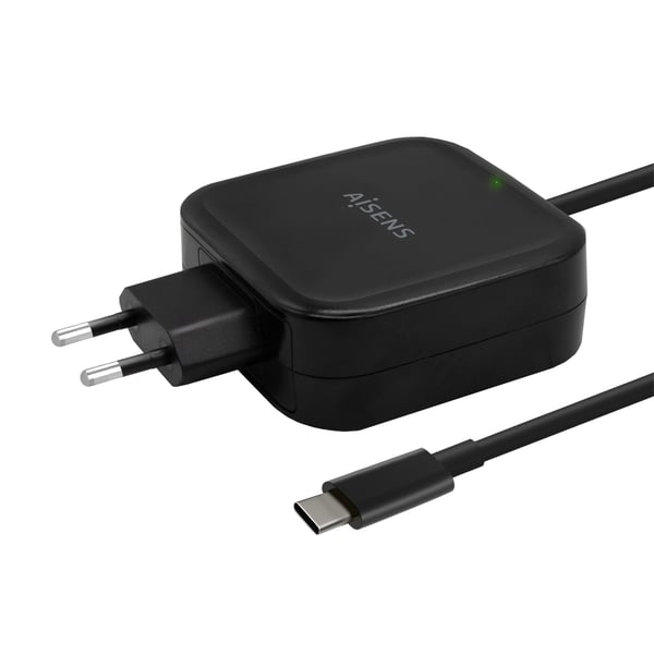 AISENS ASCH-1PD65WL-BK mobilladdare Digitalkamera, Mobiltelefon, Smartphone, Surfplatta Svart AC inomhus
