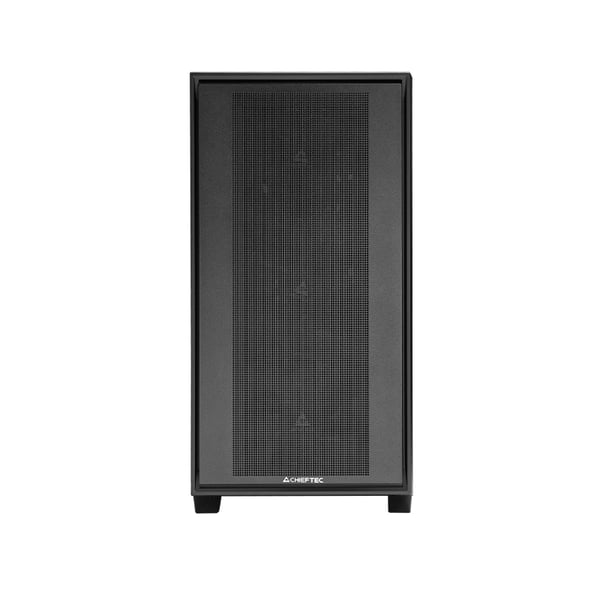 Chieftec Midi Tower GS-03B-BLK-OP, Schwarz Musta