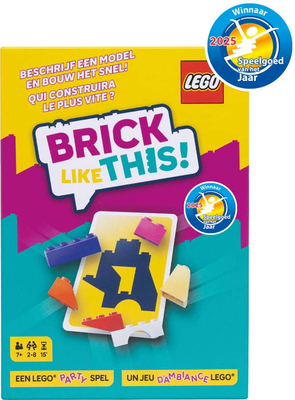 Asmodee Brick Like This! LEGO® Brick Like This! Brädspel Finmotorik (fingerfärdighet)