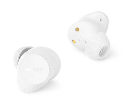 Philips TAT1300WT/00 hörlur och headset True Wireless Stereo (TWS) I öra Samtal/musik Bluetooth Vit