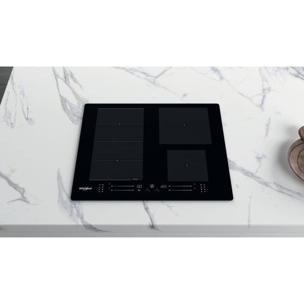 Whirlpool WF S0160 NE Svart Inbyggd 60 cm Induktionshäll med zon 4 zone(s)