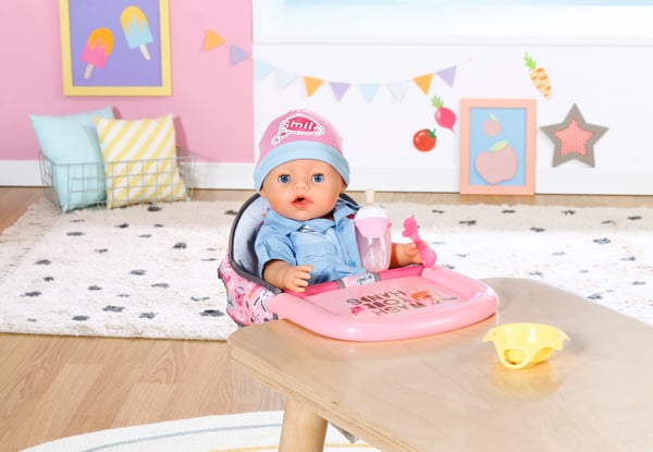 BABY born Table Feeding Chair Matstol till docka