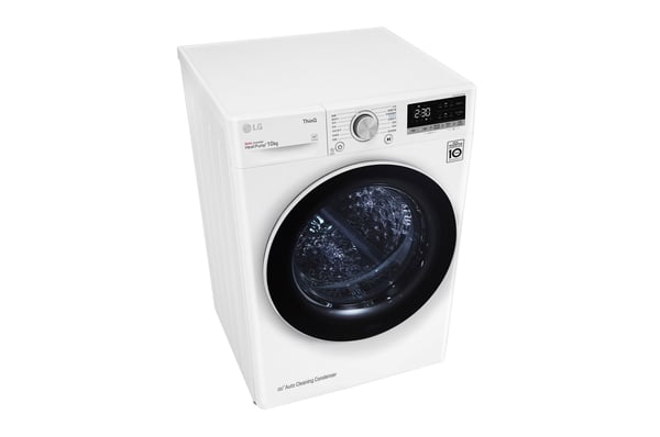LG RH10V9AV4W tørretumbler Fritstående Front-læsning 10 kg Hvid
