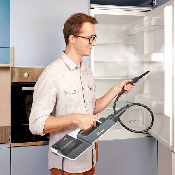 Polti Vaporetto SV620_Style Höyrymoppi 0,5 L 1500 W Sininen, Valkoinen