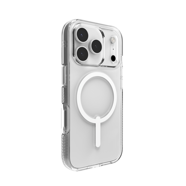 ZAGG Crystal Palace Snap - iPhone 17 Pro MagSafe-yhteensopiva suojakuori (läpinäkyvä)