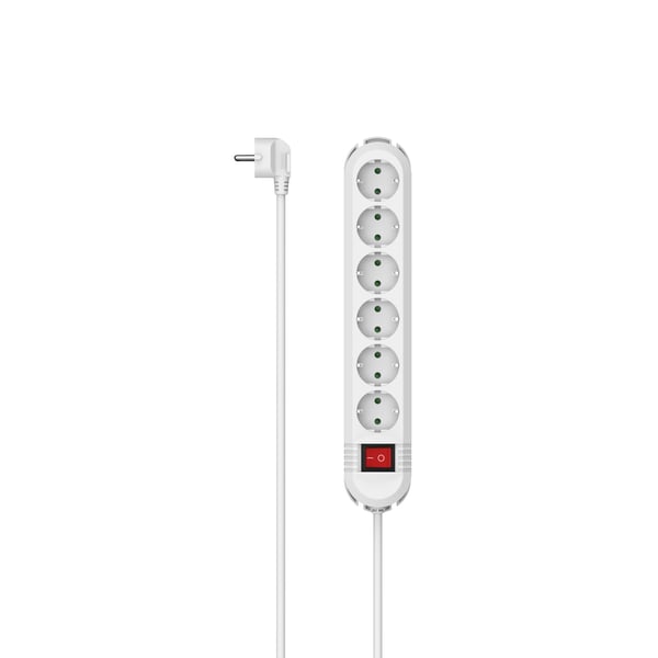 Hama 00223131 smart strømskinne 6 AC stikkontakt(er) 2 m