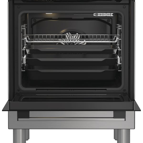 Hotpoint H6I8LMSAX Fritstående komfur Elektrisk Zone induktionskogeplade Rustfrit stål