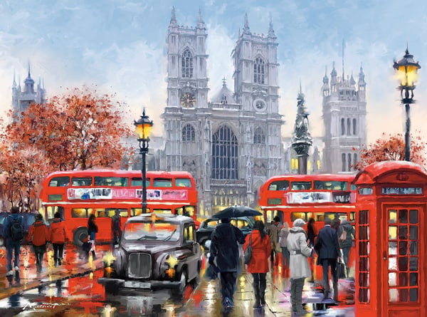 Castorland Westminster Abbey 3000 pcs Puslespil 3000 stk By