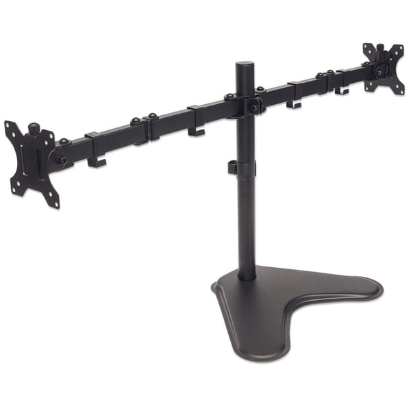 Manhattan 461559 skærmbeslag og -stativer 81,3 cm (32") Skrivebord Sort