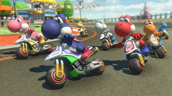 Nintendo Mario Kart 8 Deluxe Vakio Saksa, Englanti, Ranska, Italia, Japani, Hollanti, Portugali, Venäjä Nintendo Switch