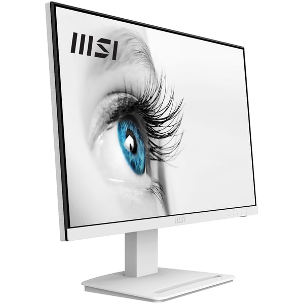 MSI Pro MP243XW tietokoneen litteä näyttö 60,5 cm (23.8") 1920 x 1080 pikseliä Full HD Valkoinen