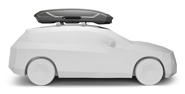 Thule Motion 3 XXL Takbox, hård Titan
