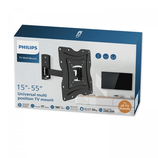 Philips SQM9221/00 tv-beslag 139,7 cm (55") Sort