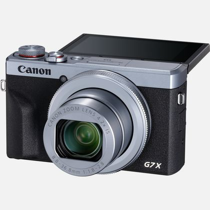 Canon PowerShot G7 X Mark III Kompakt kamera 20,1 MP CMOS 5472 x 3648 pixel Sort, Sølv