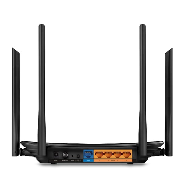 TP-Link AC1200 trådløs router Gigabit Ethernet Dual-band (2,4 GHz / 5 GHz) Sort