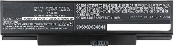 CoreParts MBXLE-BA0111 laptop reservedel Batteri