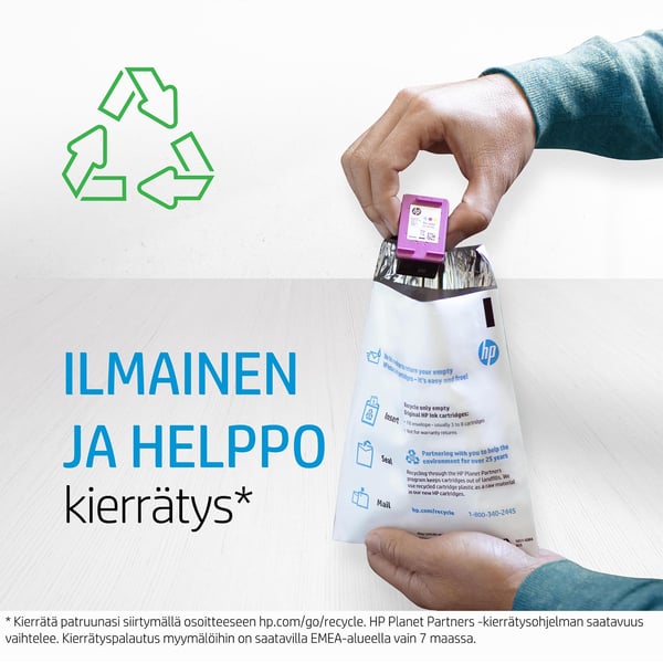 HP 901, alkuperäinen musta mustekasetti