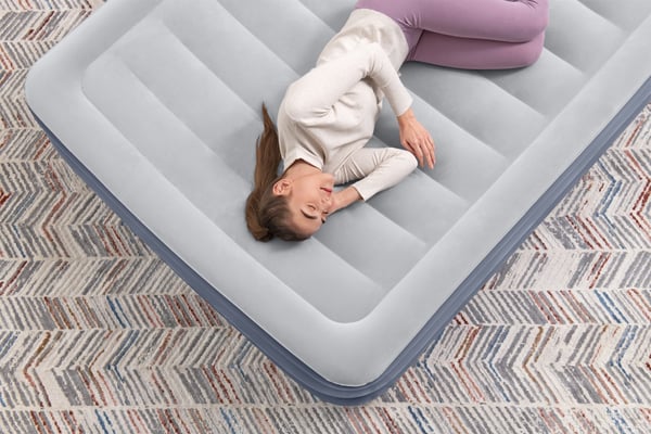 Bestway 6713I / 23 luftmadrass Dubbelmadrass Grå Unisex