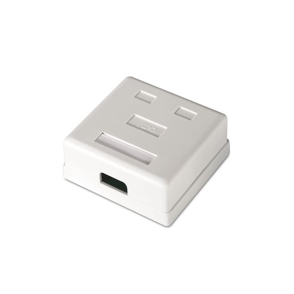 AISENS A139-0302 netværk fordelerskab Cat6 Hvid