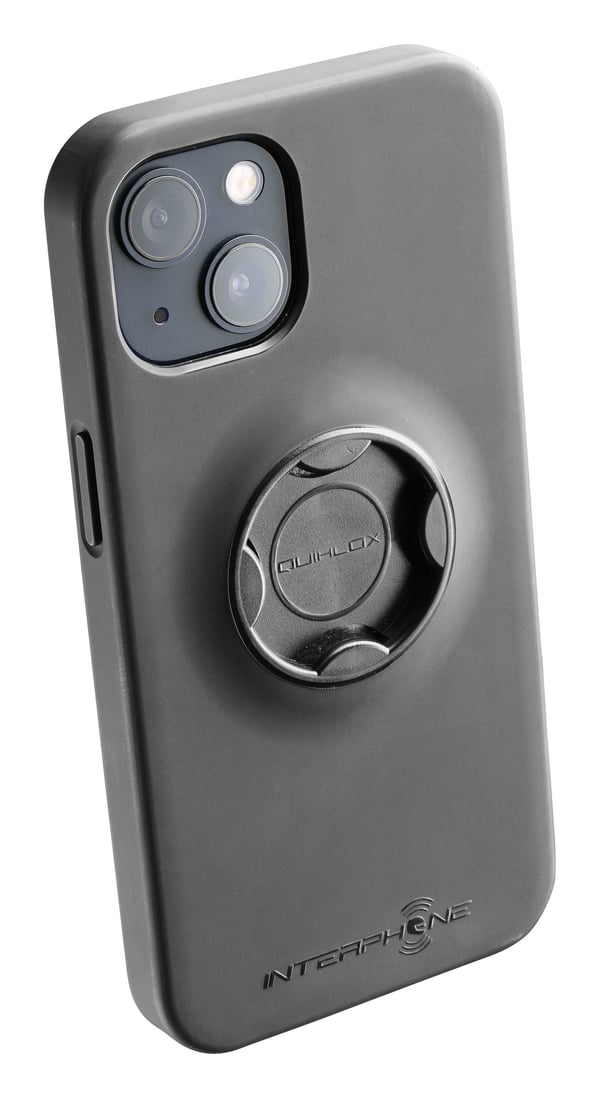 Interphone SMQUIKLOXIPHONE14 mobiltelefonfodral 15,5 cm (6.1") Mobilskal Svart