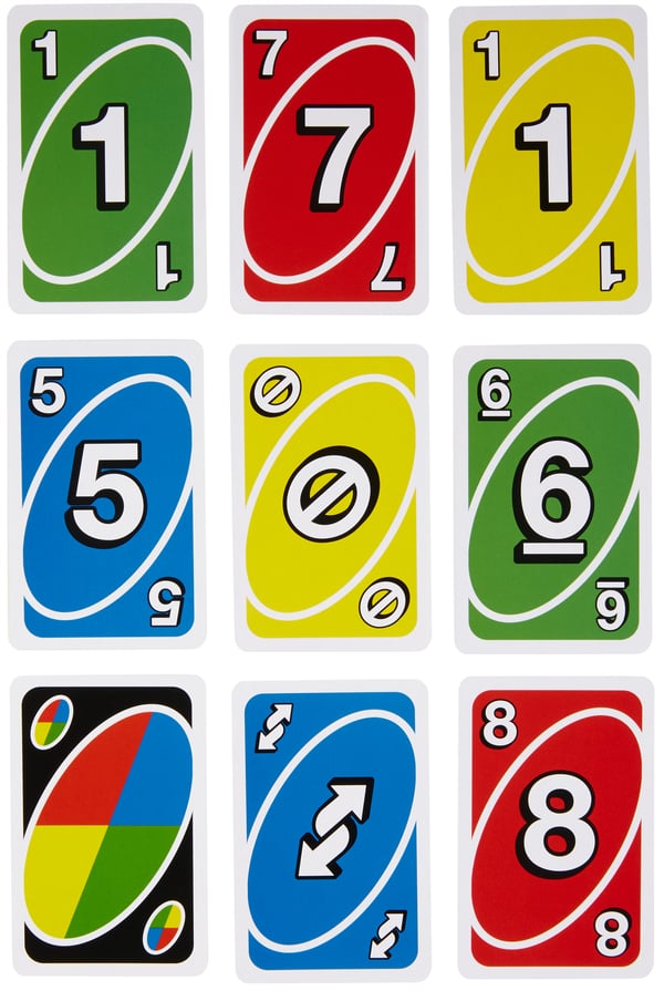 Mattel Games UNO Express Kortspel Kasta kort