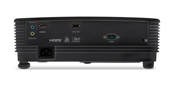 Acer PD2327W Standard throw-projektor 3200 ANSI-lumen DLP WXGA (1280x800) Svart