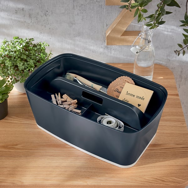 Leitz Cosy säilytyslokerikko kahvalla MyBox S