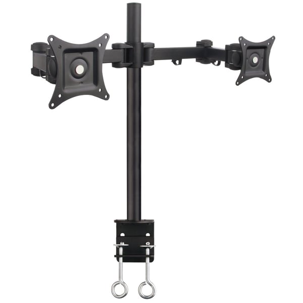 Techly ICA-LCD 482-D monitorin kiinnike ja jalusta 68,6 cm (27") Vastaanotto Musta