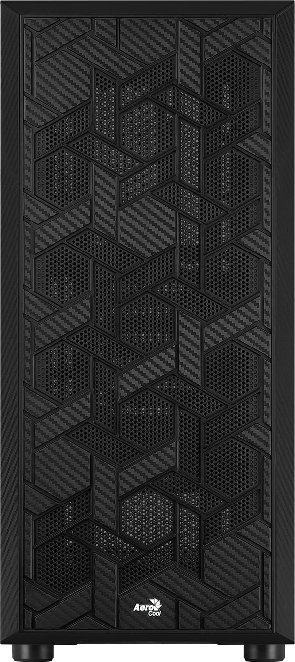 Aerocool Hive FRGB Midi Tower Svart