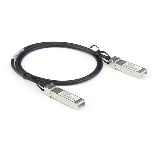 StarTech.com DACSFP10G1M SFP+ -kaapeli (1 m, 10 GbE, Dell EMC DAC-SFP-10G-1M -yhteensopiva SFP+ -kaapeli, Pas