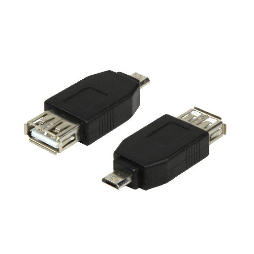 LogiLink AU0029 kabel kønsskifter USB 2.0 Micro-B USB 2.0-A Sort LogiLink AU0029 kabel kønsskifter USB 2.0 Micro-B USB 2.0-A Sort