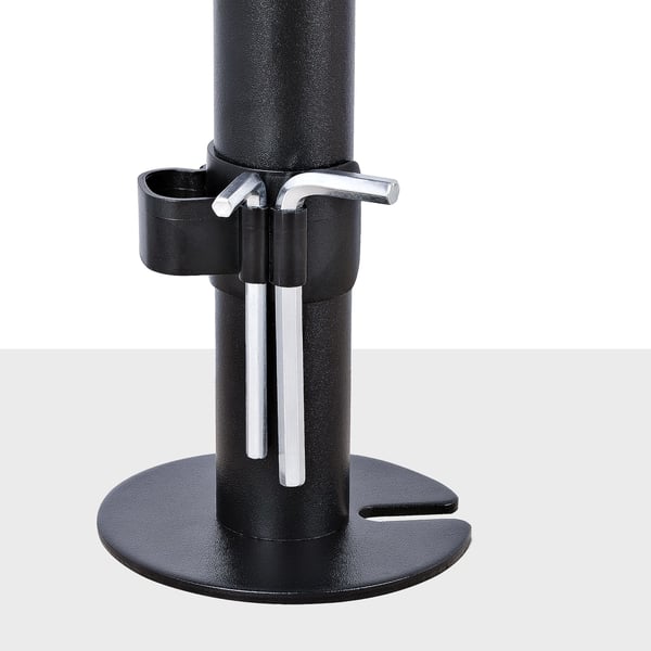 StarTech.com A2-LAPTOP-DESK-MOUNT monitorin kiinnike ja jalusta 86,4 cm (34") Vastaanotto Musta