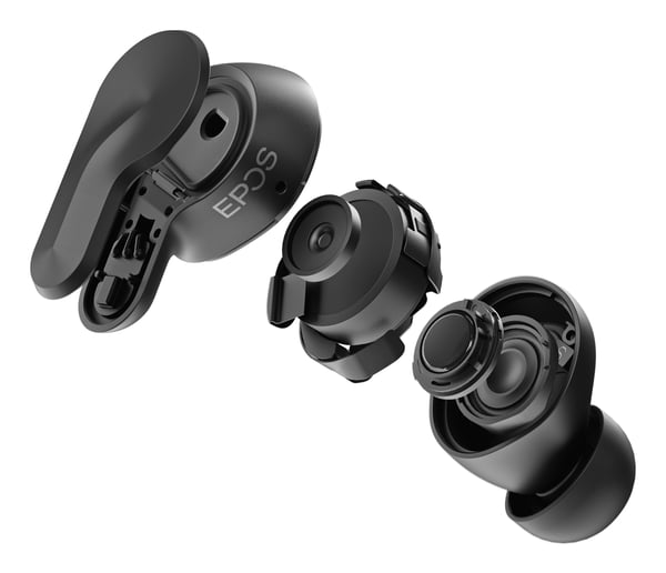EPOS ADAPT E1 Kuulokkeet True Wireless Stereo (TWS) In-ear Business/Everyday Bluetooth Musta